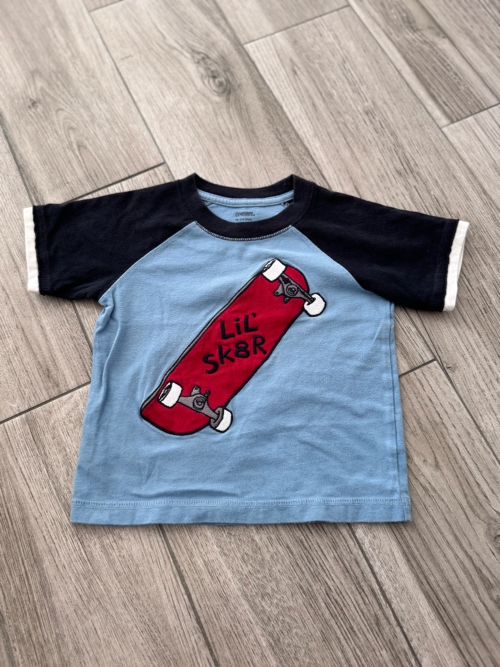 3 Pieces! Gymboree Skateboard T-Shirts Red Shorts Set Boy Size 18-24 month - Picture 6 of 14